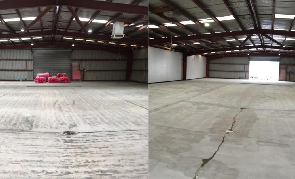 Surface Prep Before & After